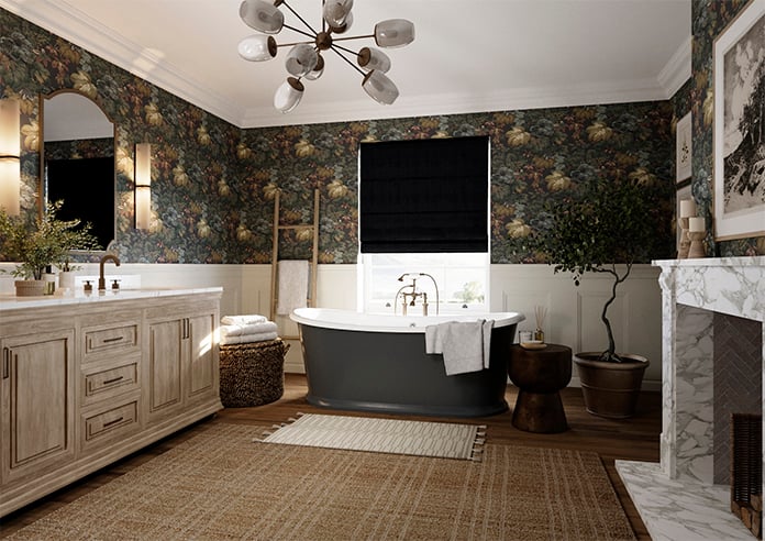 Arundel, Noir - Twist&Fit Roman Blind - Image 7